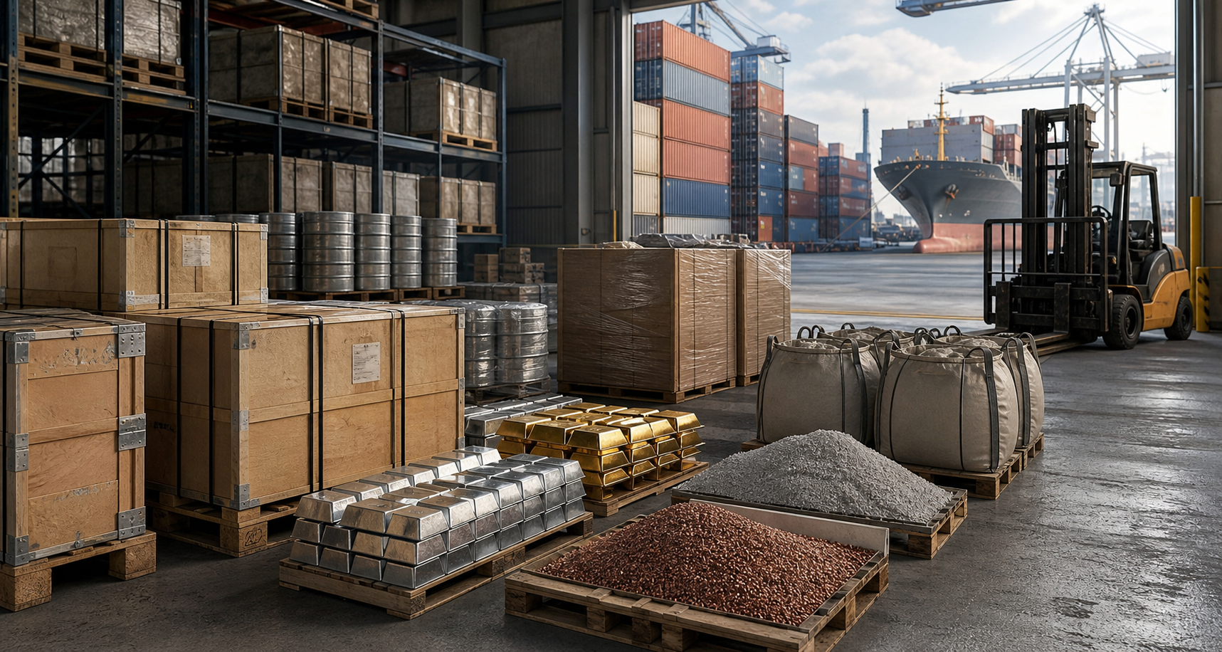 High value commodity logistics, storage, and shipment preparation